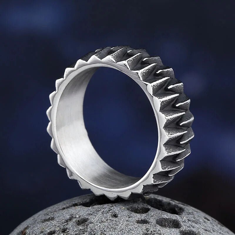 The Geared Teeth Of Souichi Ring - Chrome Cult
