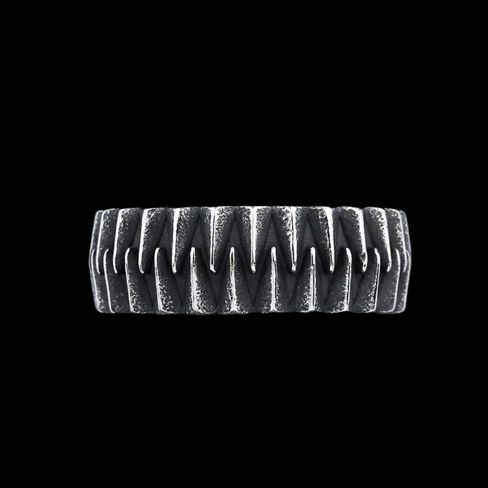 The Geared Teeth Of Souichi Ring - Chrome Cult