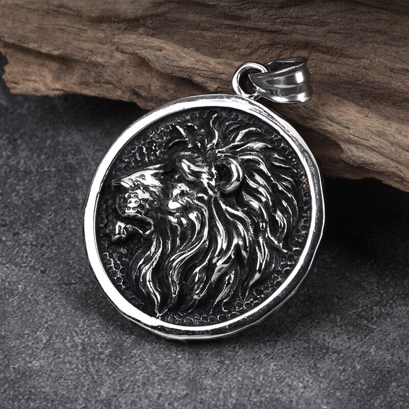 The Lion King Pendant - Chrome Cult