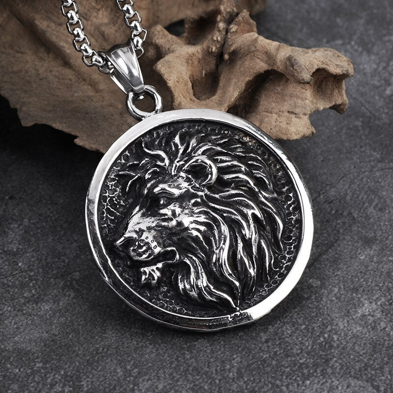 The Lion King Pendant - Chrome Cult