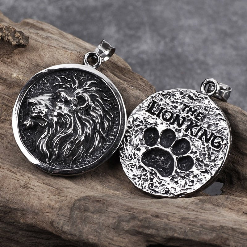 The Lion King Pendant - Chrome Cult