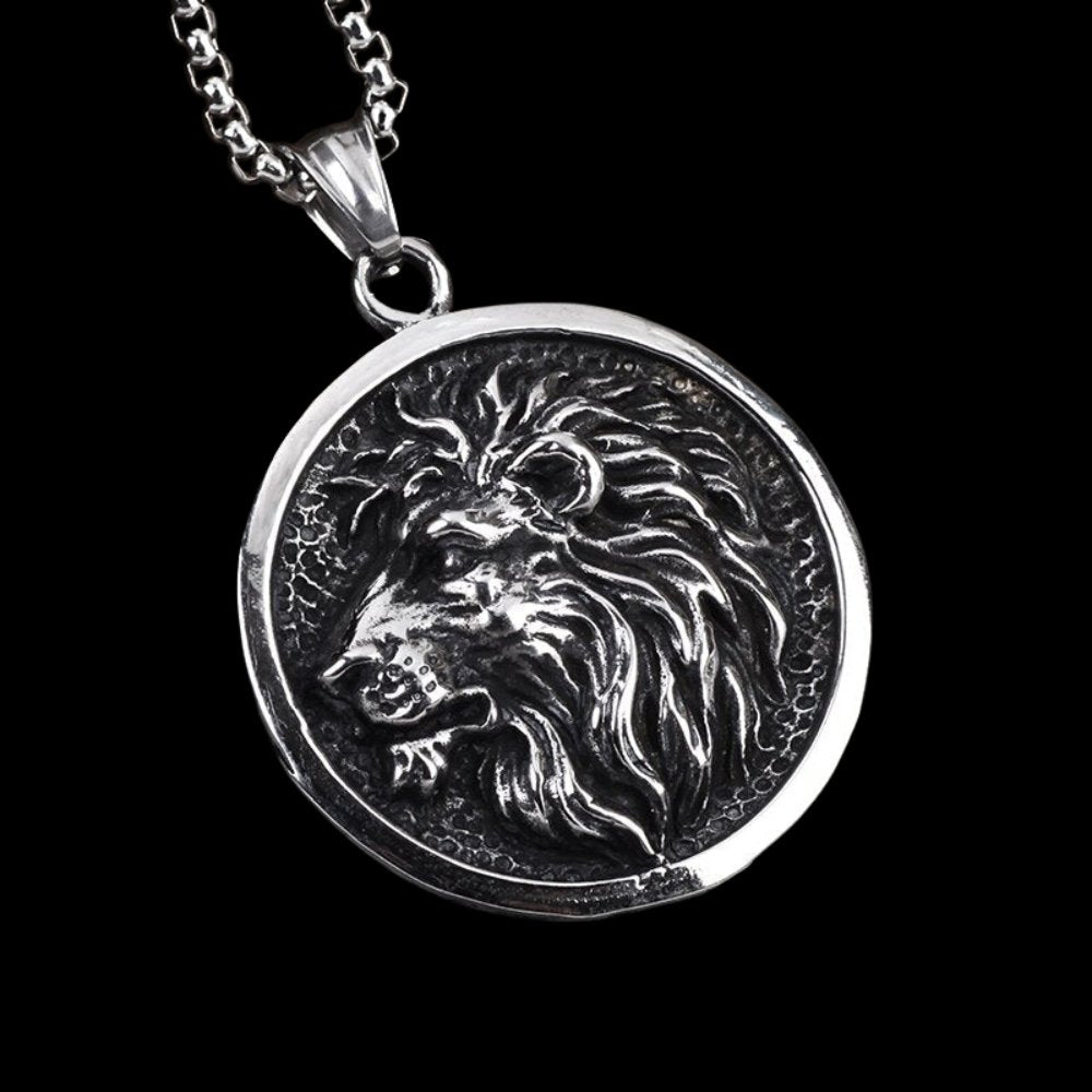 The Lion King Pendant - Chrome Cult