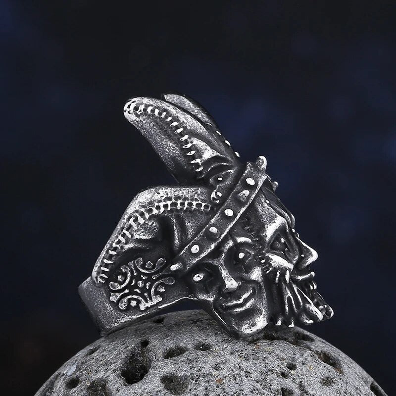 The Puppet Master Jester Ring - Chrome Cult