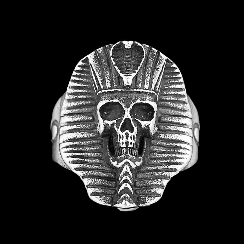 The Reign of The Pharaoh's Skull Ring - Chrome Cult
