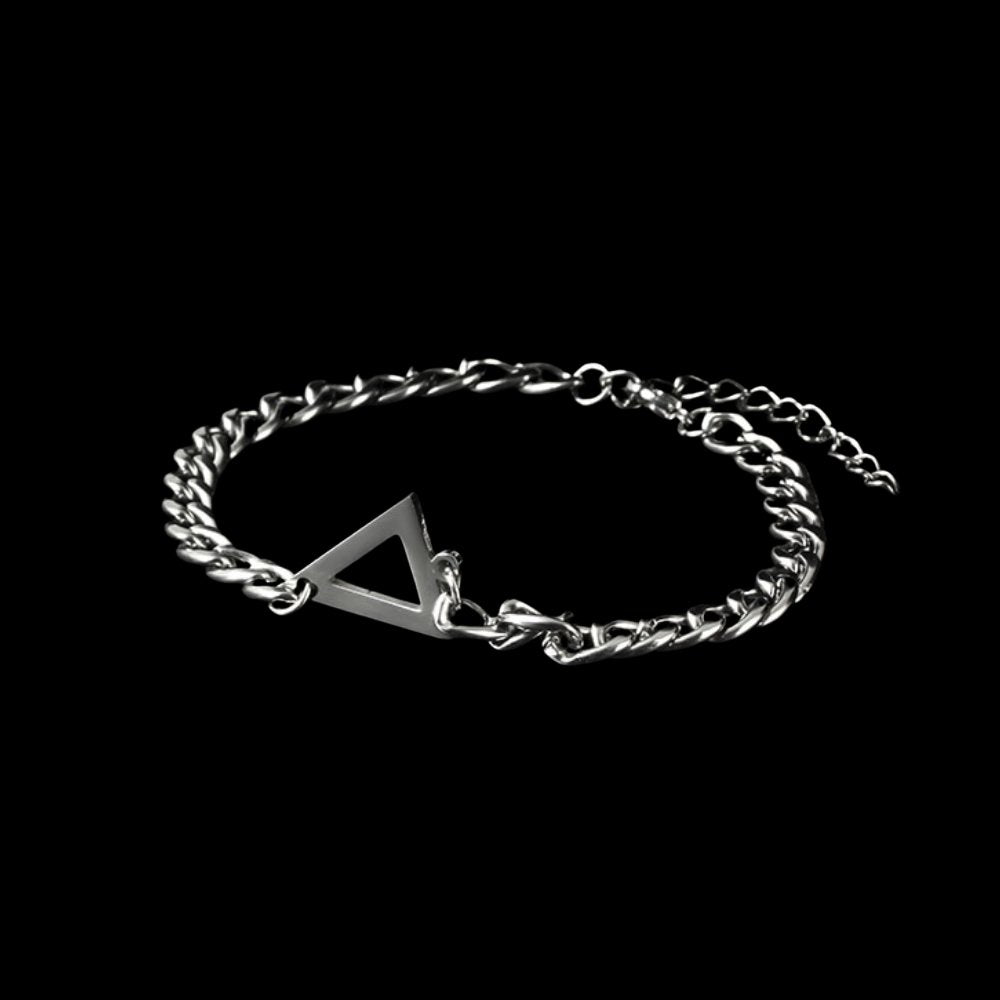 Triangle Cuban Bracelet - Chrome Cult