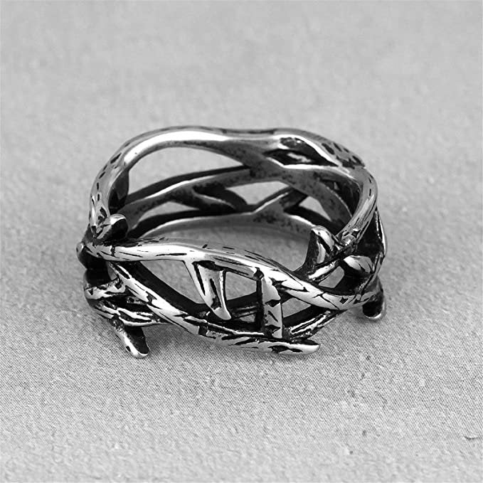 Victory Olive Branch Ring - Chrome Cult