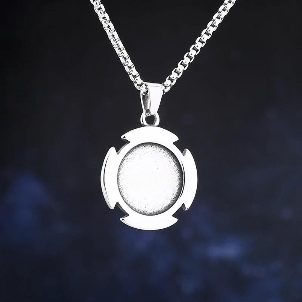 Viking Pattee Cross Triquetra Pendant - Chrome Cult