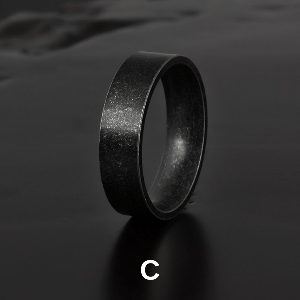 Viking Rune & Symbol Ring – 316L Stainless Steel Gothic Jewelry by Chrome Cult