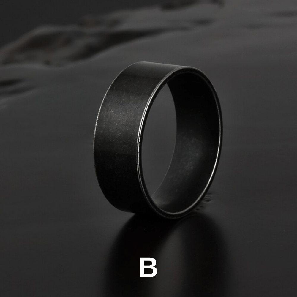 Viking Rune & Symbol Ring – 316L Stainless Steel Gothic Jewelry by Chrome Cult