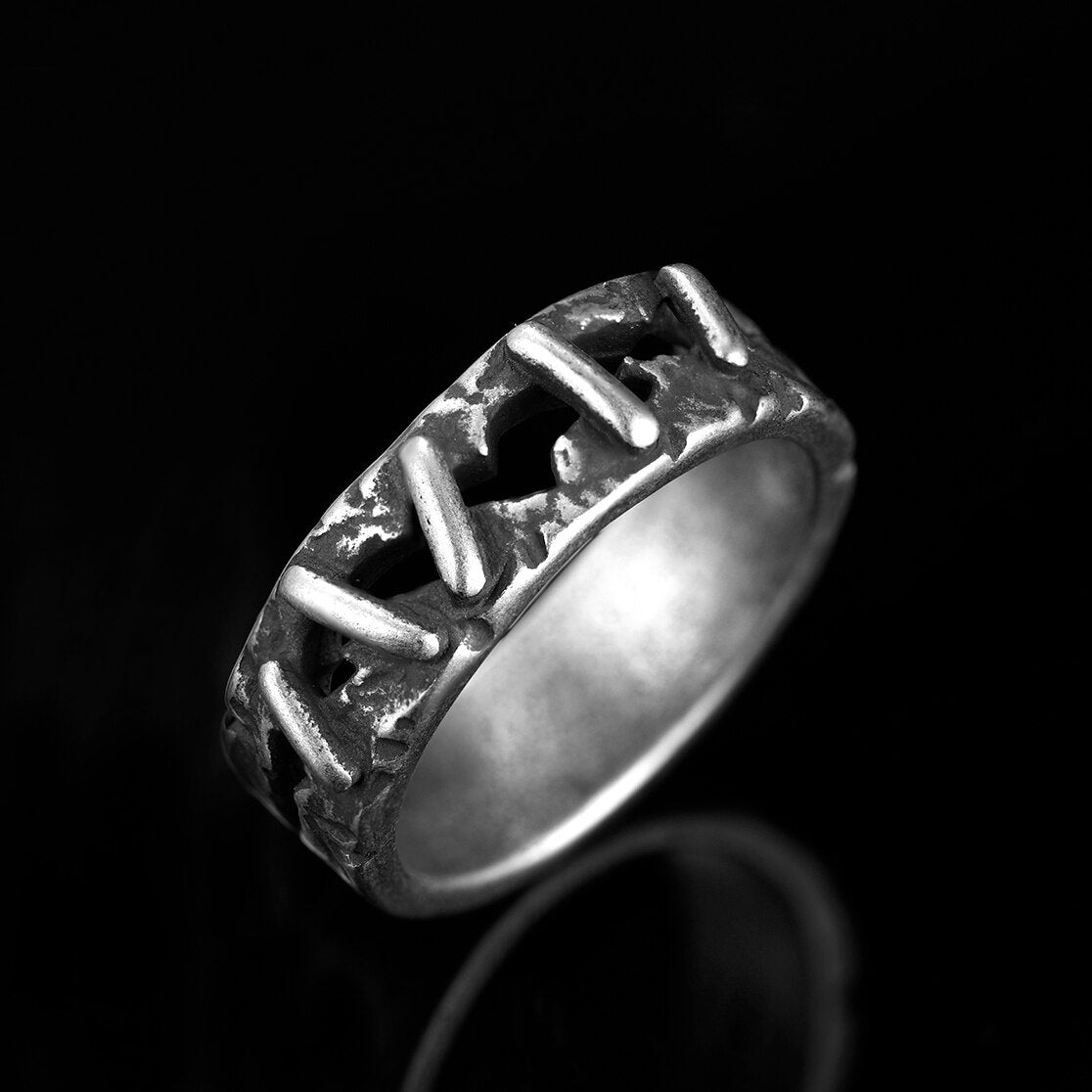 Vintage Frankenstein Flesh Ring - Chrome Cult