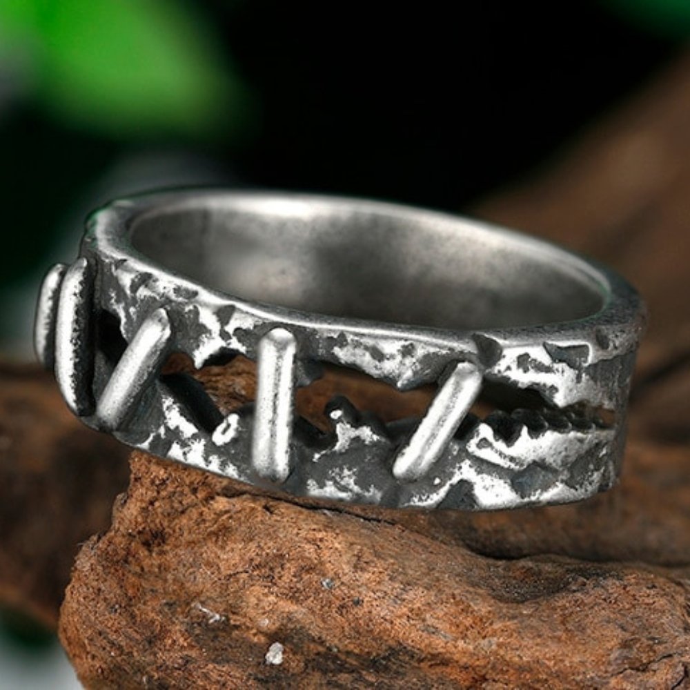 Vintage Frankenstein Flesh Ring - Chrome Cult