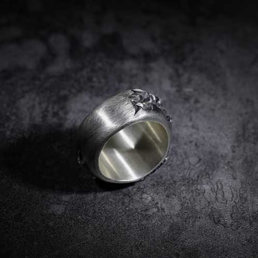 Yellow Magic Eye Ring - Chrome Cult
