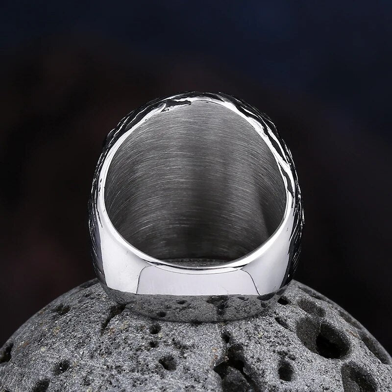 Yggdrasil Signet Ring - Chrome Cult